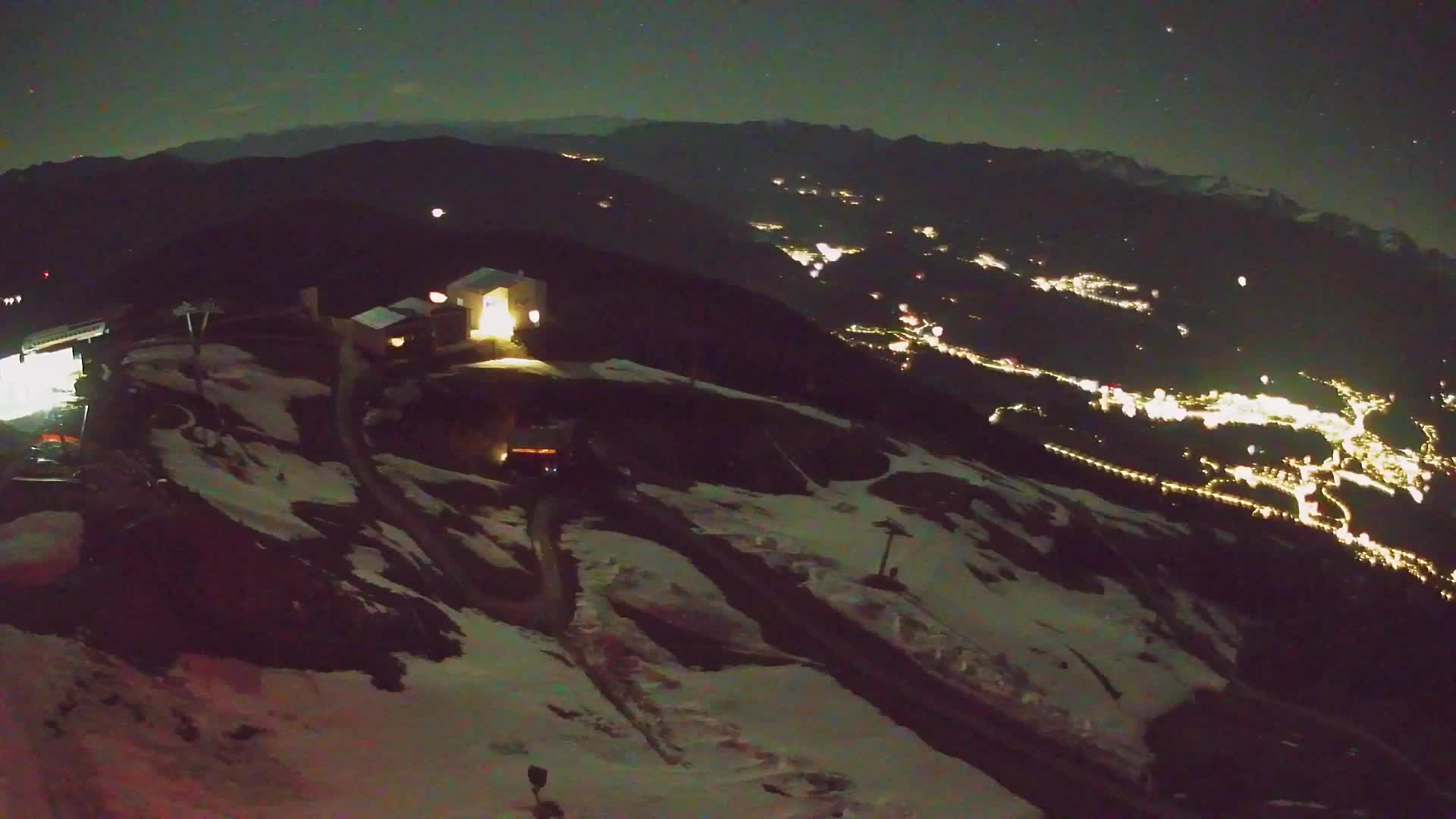 Smučišče Kronplatz – vrh | pogled na Bruneck