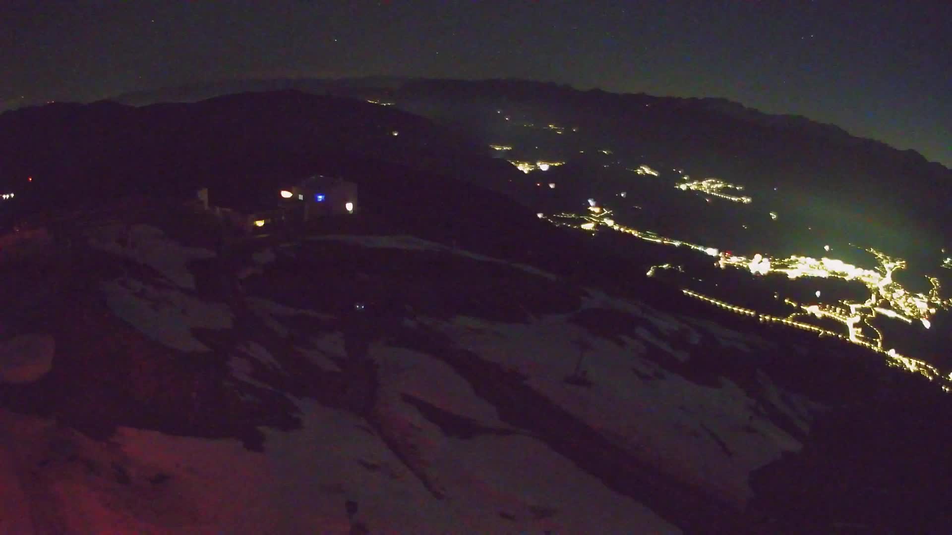 Skigebiet Kronplatz Gipfel | Blick auf Bruneck