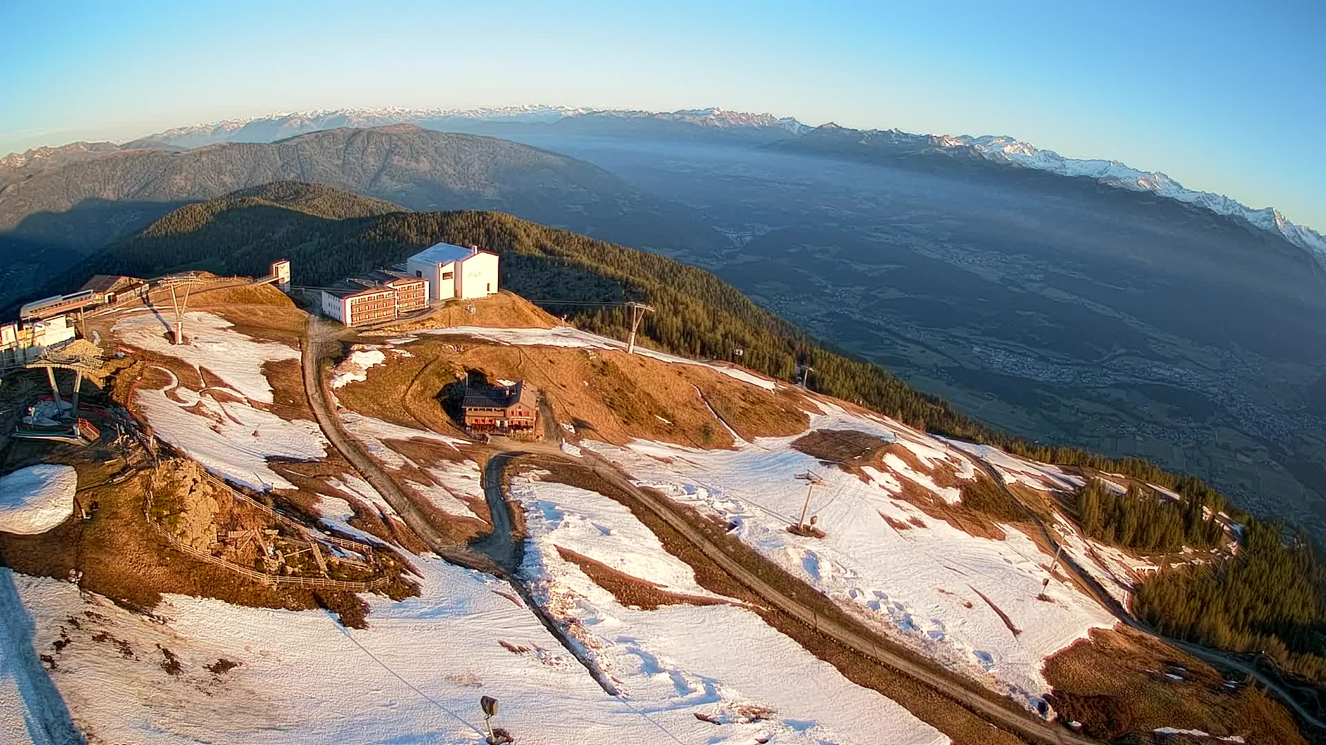 Smučišče Kronplatz – vrh | pogled na Bruneck