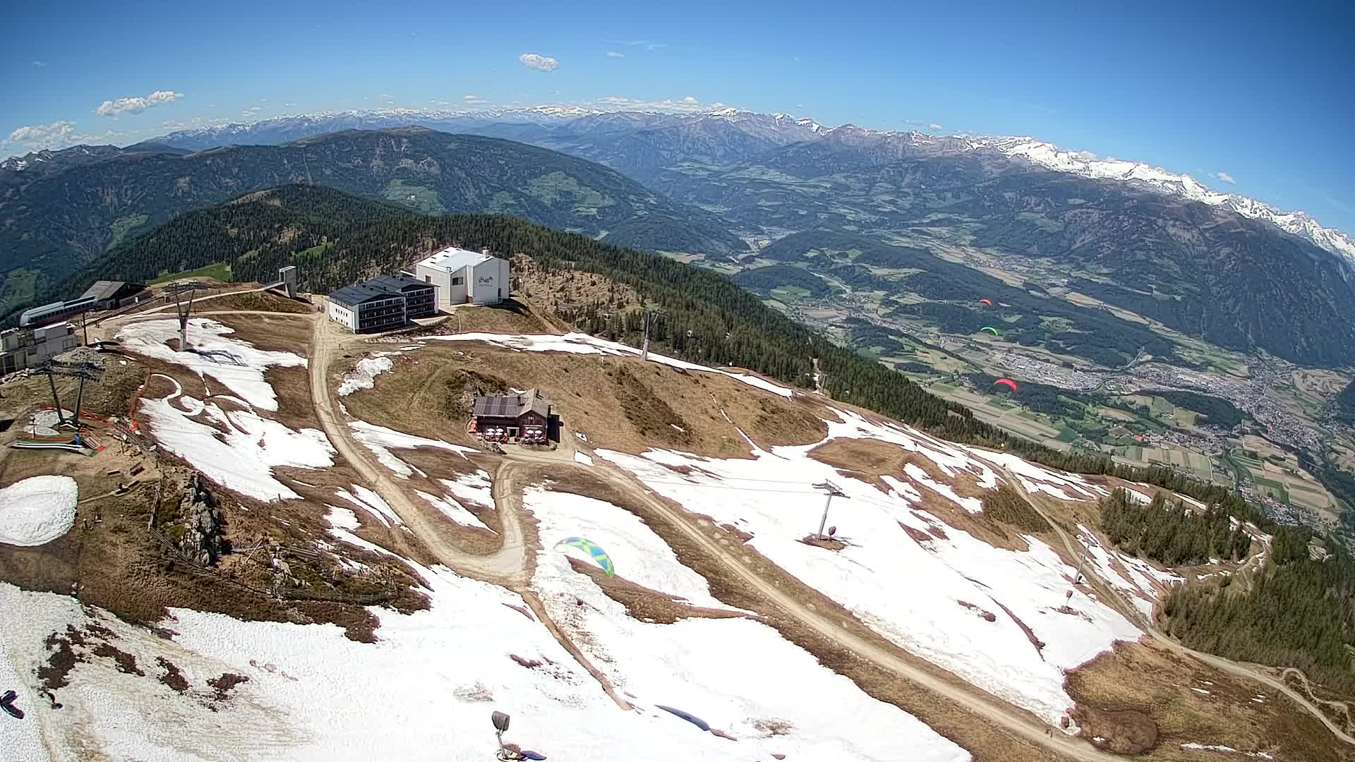 Smučišče Kronplatz – vrh | pogled na Bruneck
