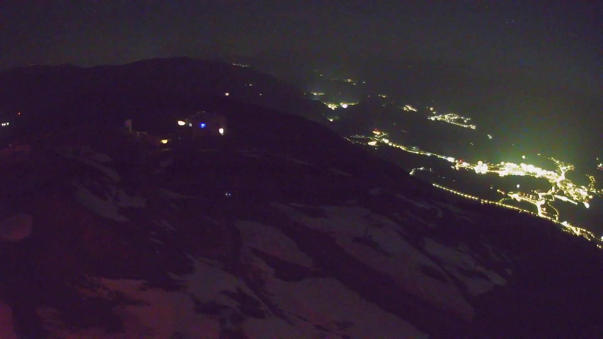 Kronplatz peak Ski resort | view to Bruneck