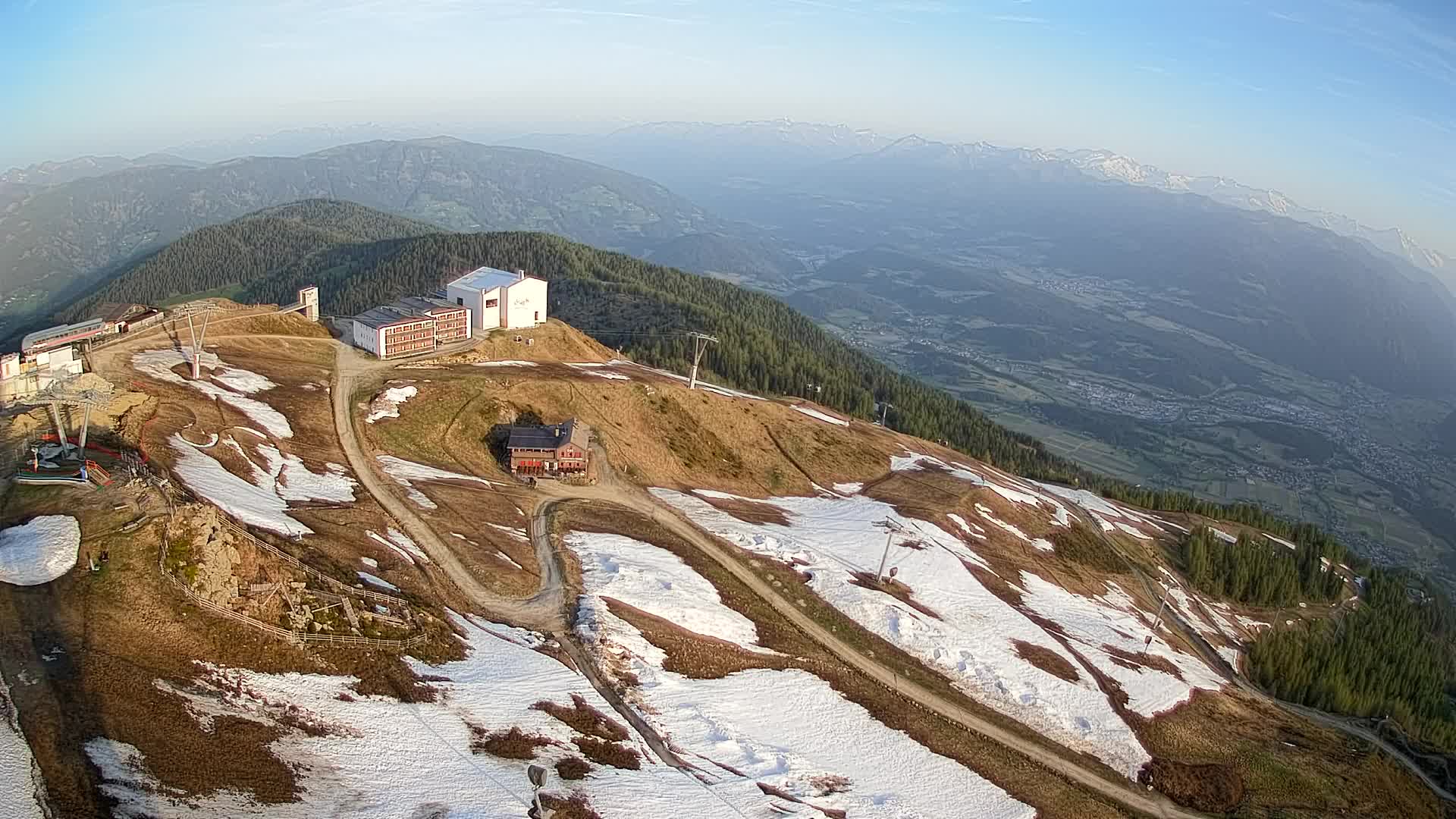 Smučišče Kronplatz – vrh | pogled na Bruneck
