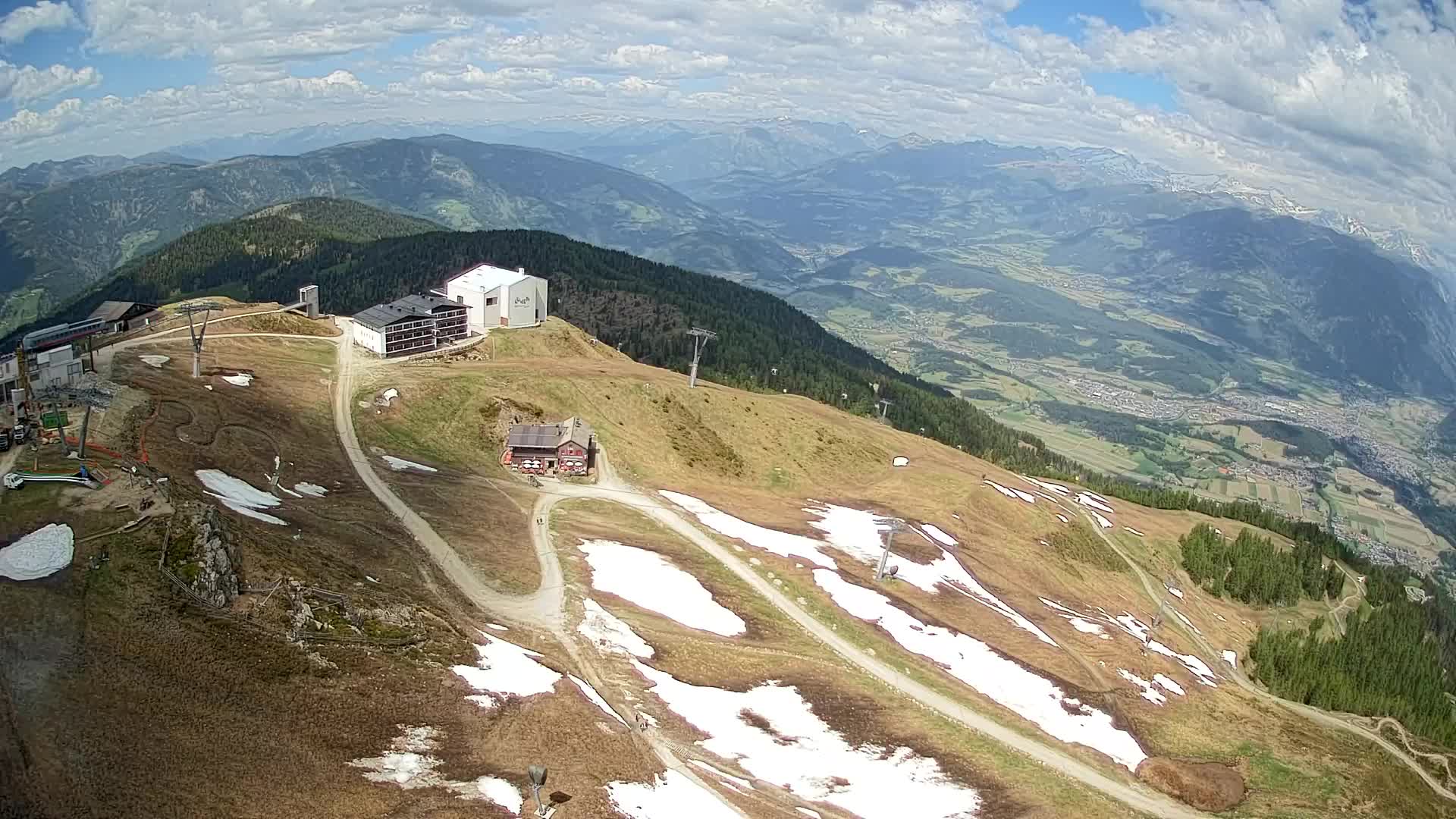 Smučišče Kronplatz – vrh | pogled na Bruneck