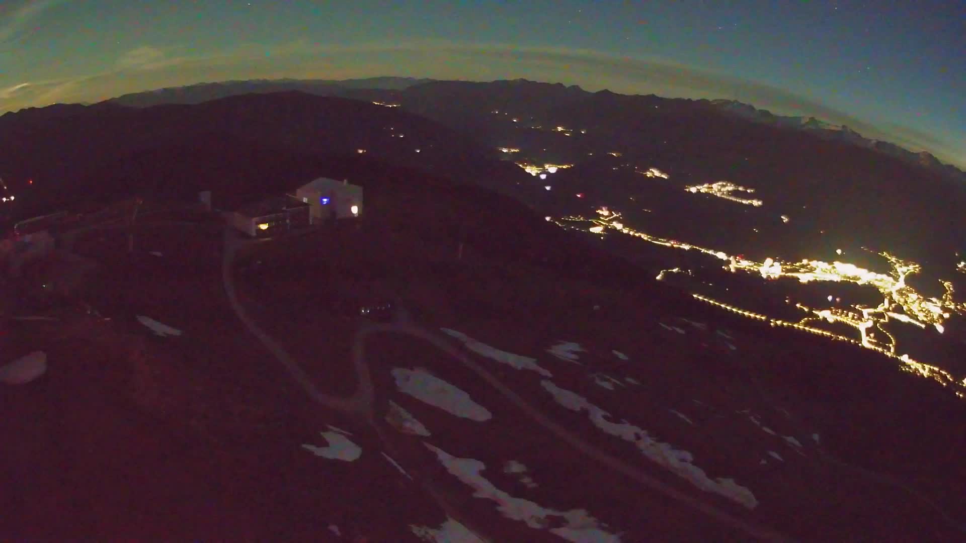 Skigebiet Kronplatz Gipfel | Blick auf Bruneck