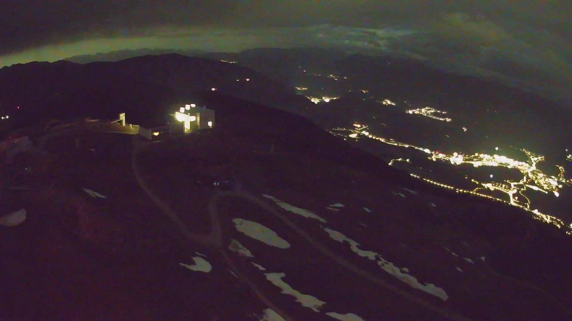 Station de ski Kronplatz sommet | vue sur Brunico