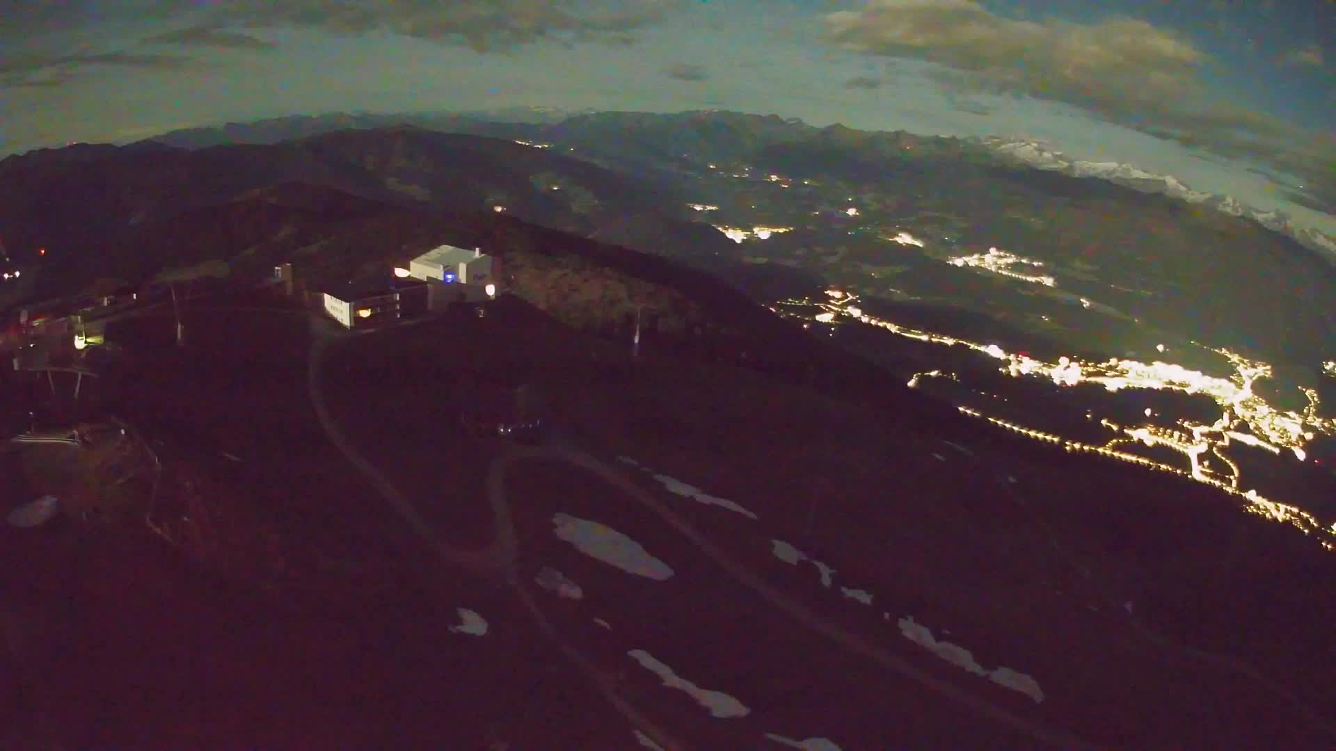Kronplatz peak Ski resort | view to Bruneck