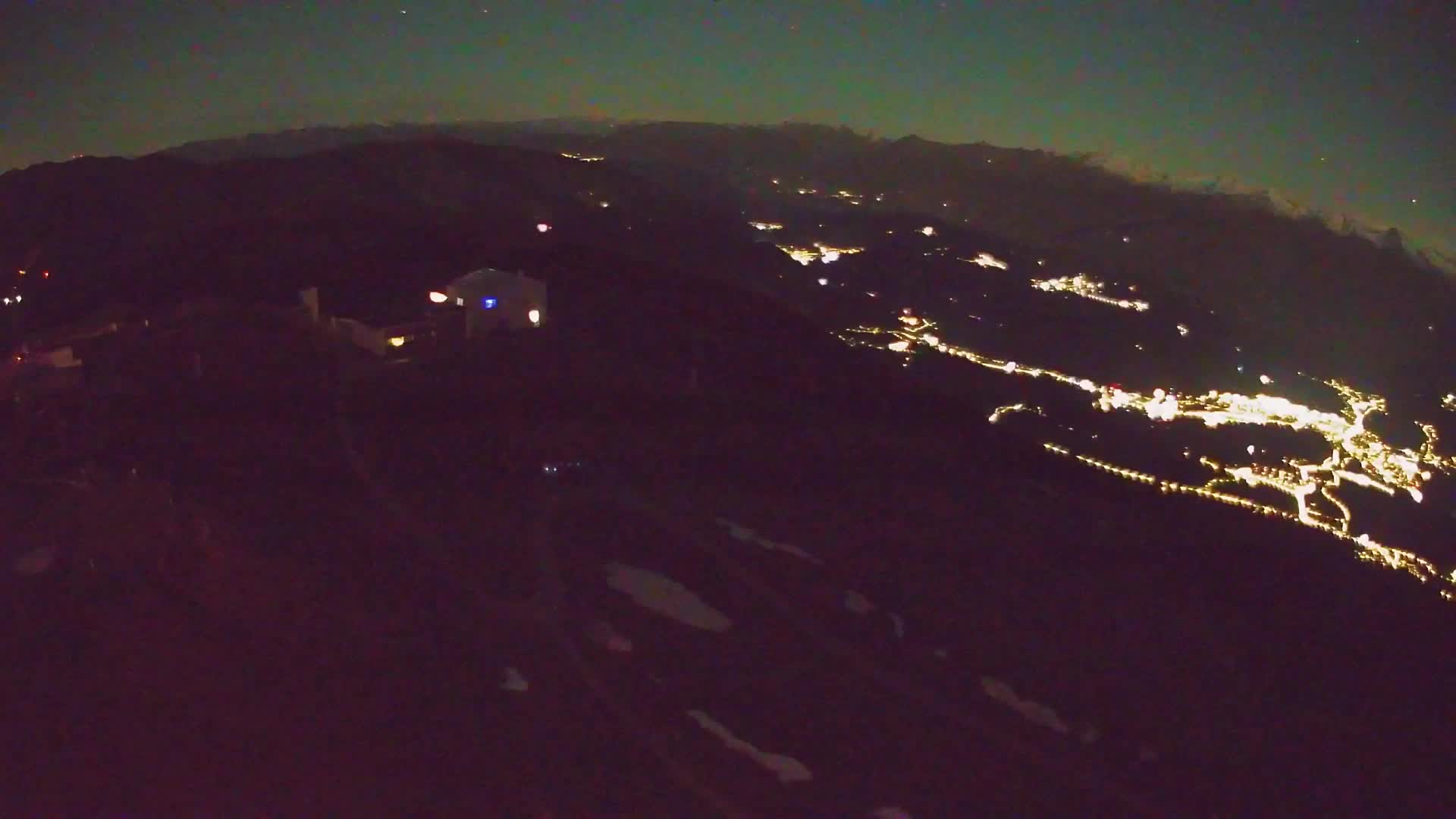 Kronplatz peak Ski resort | view to Bruneck