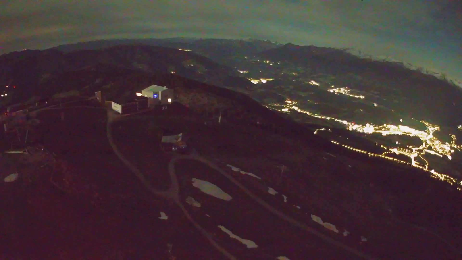 Kronplatz peak Ski resort | view to Bruneck