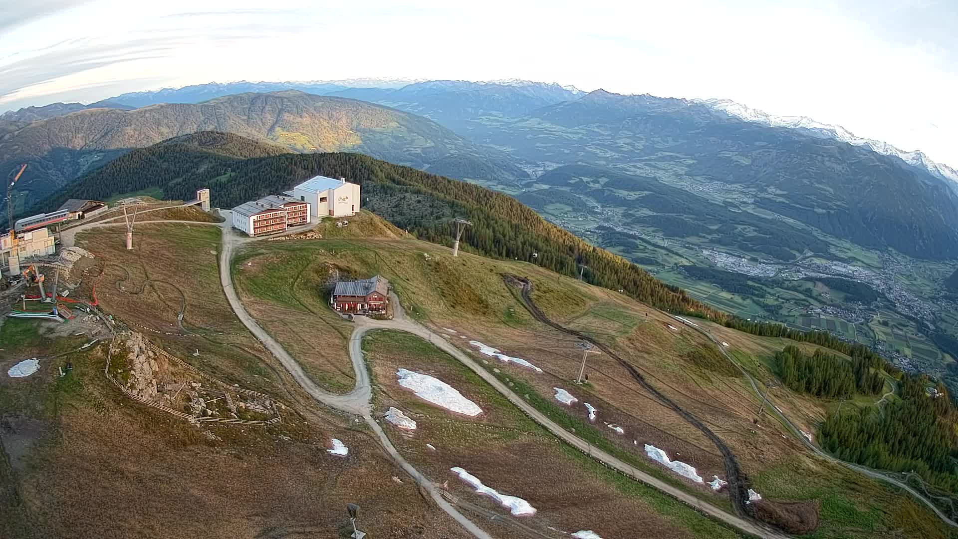 Smučišče Kronplatz – vrh | pogled na Bruneck