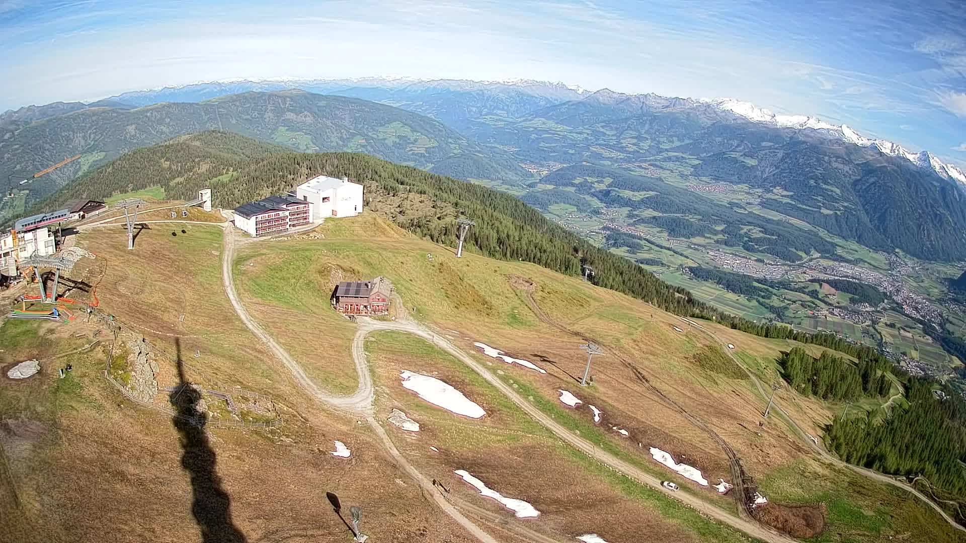 Smučišče Kronplatz – vrh | pogled na Bruneck