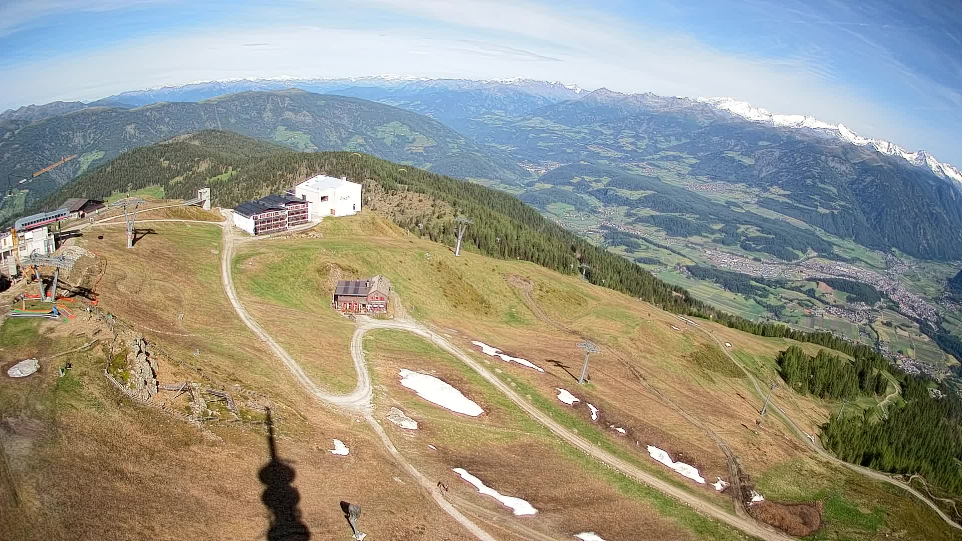 Kronplatz peak Ski resort | view to Bruneck