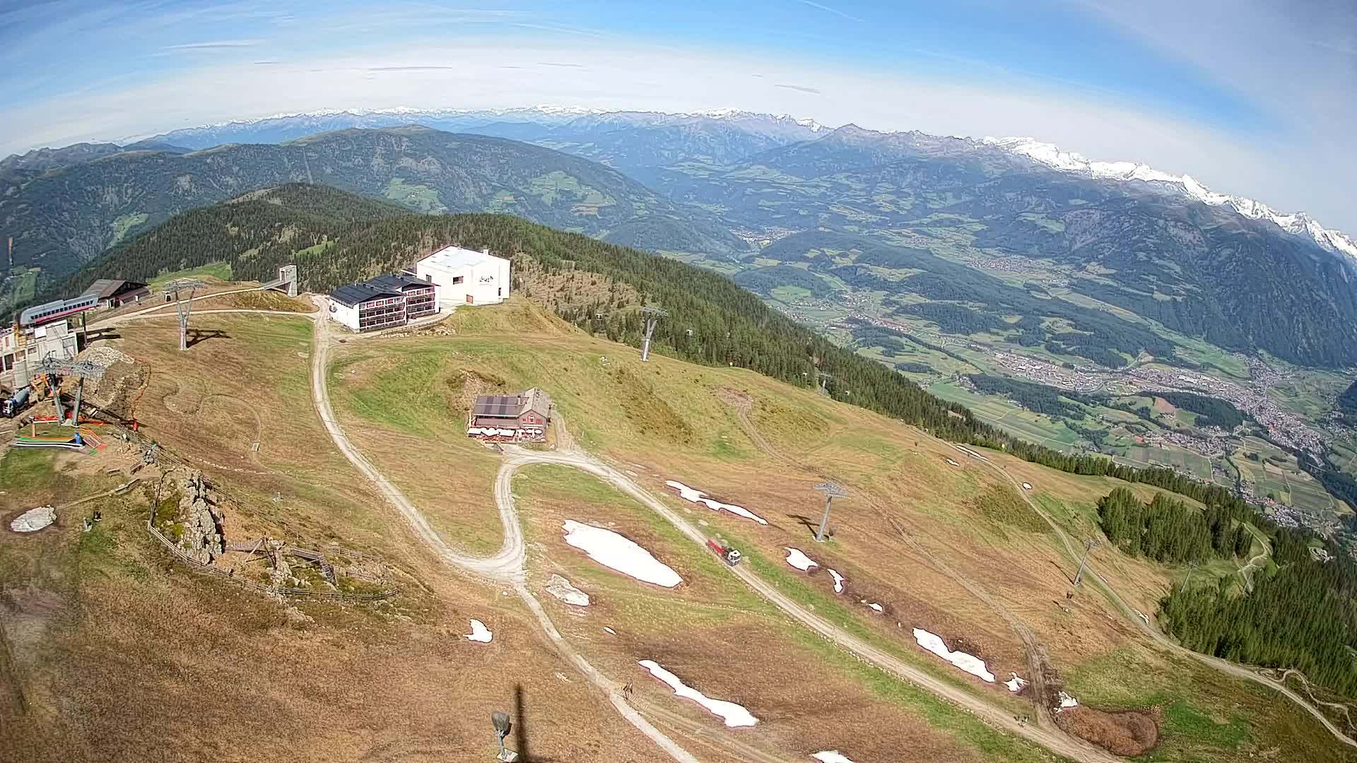 Smučišče Kronplatz – vrh | pogled na Bruneck