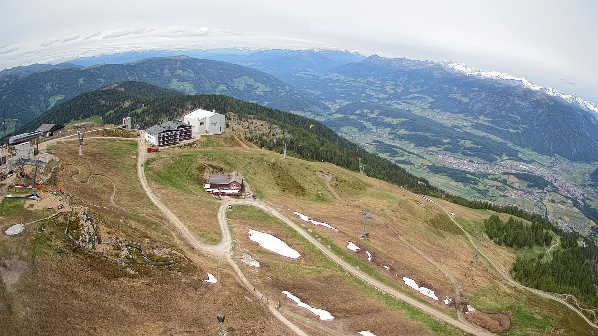 Smučišče Kronplatz – vrh | pogled na Bruneck