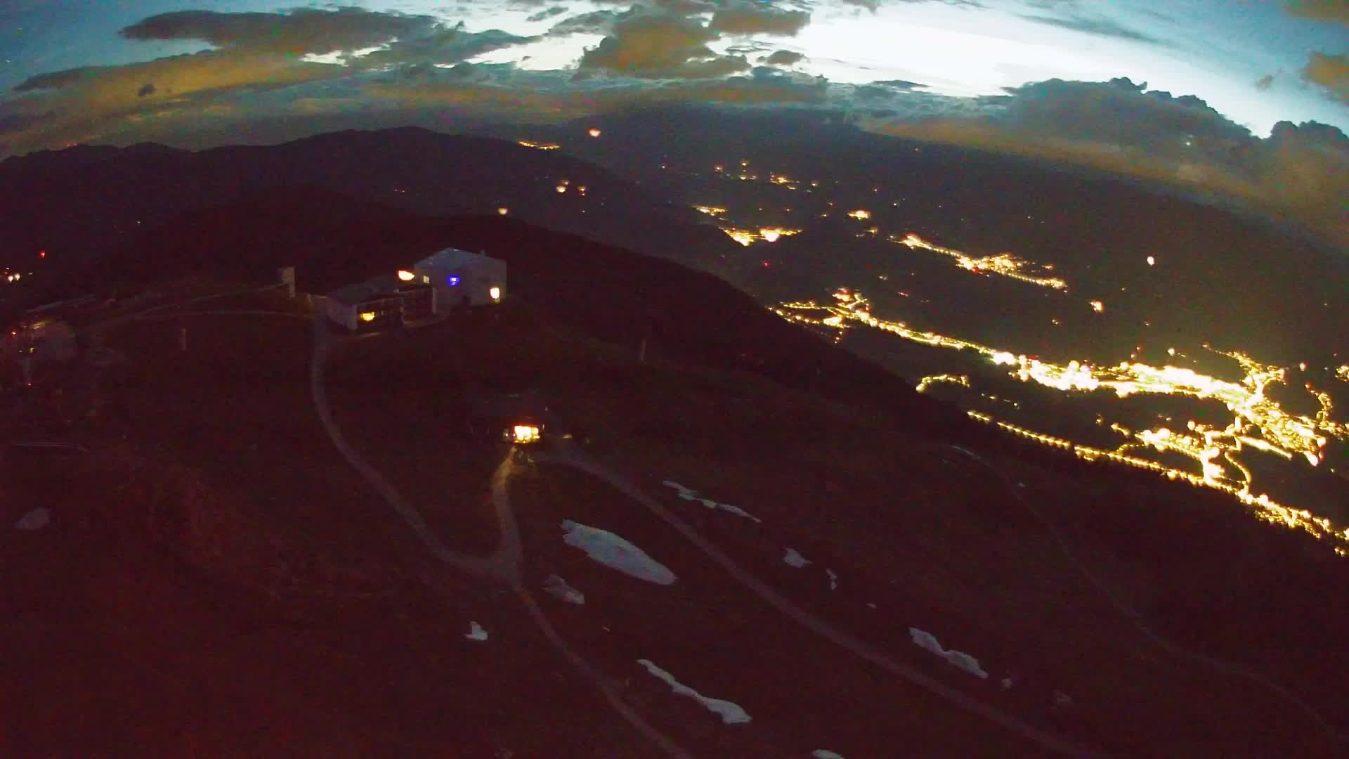 Kronplatz peak Ski resort | view to Bruneck