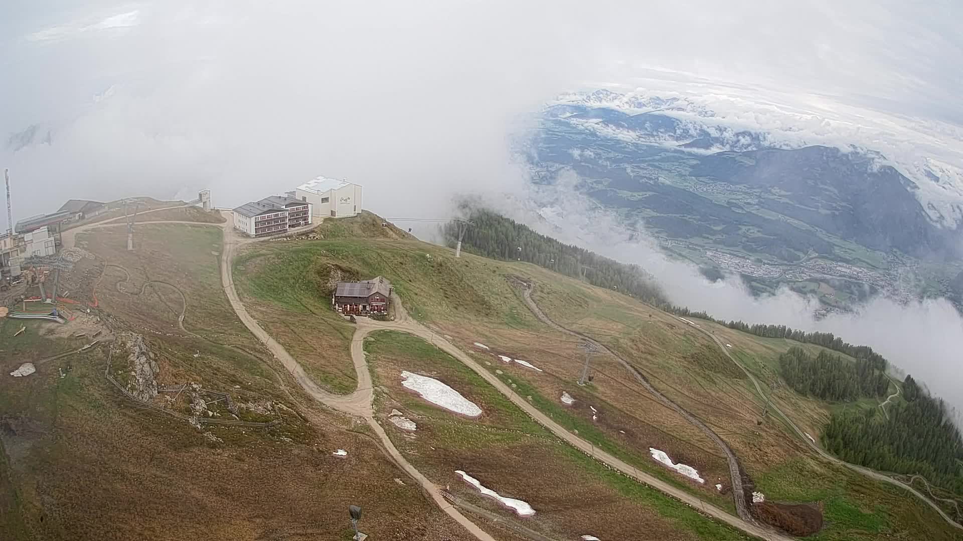Smučišče Kronplatz – vrh | pogled na Bruneck
