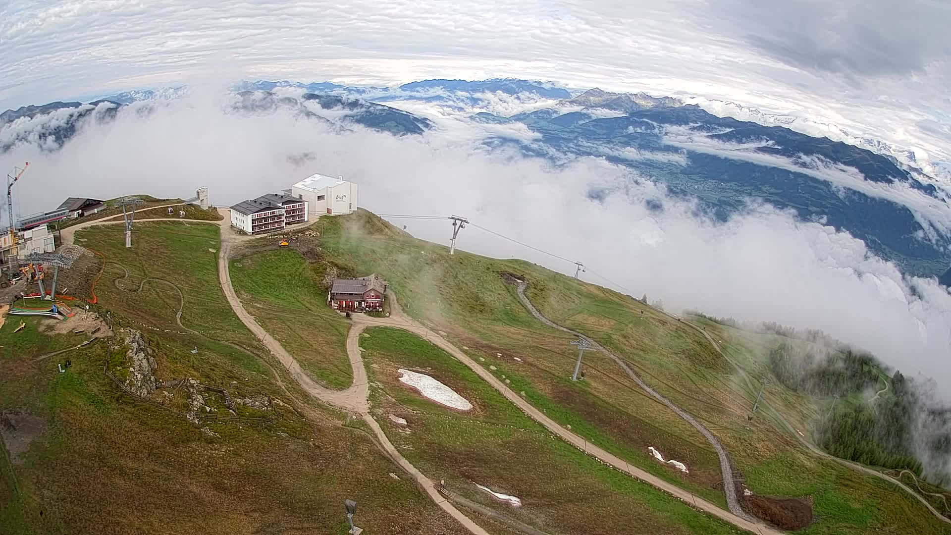 Smučišče Kronplatz – vrh | pogled na Bruneck
