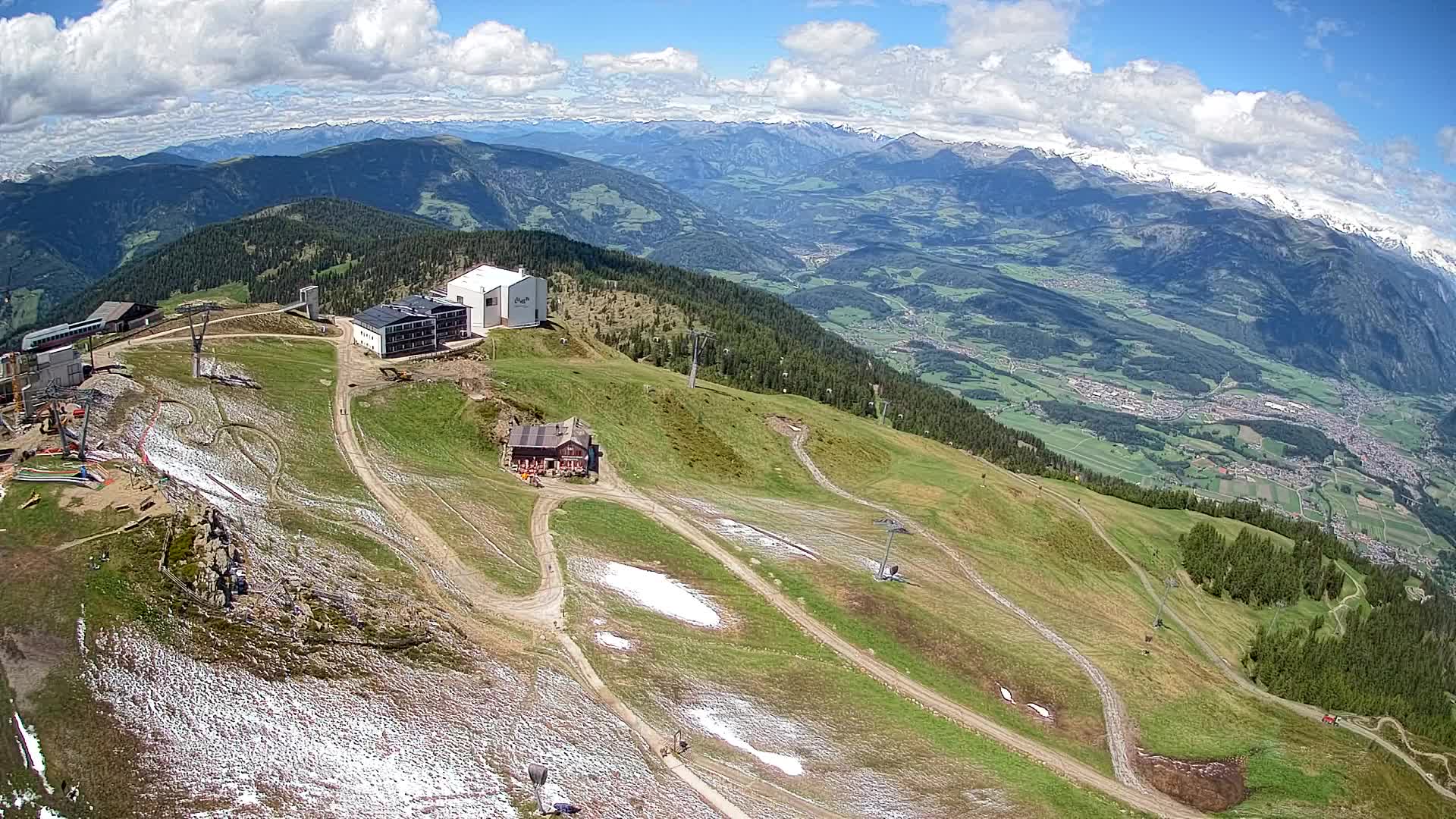 Smučišče Kronplatz – vrh | pogled na Bruneck