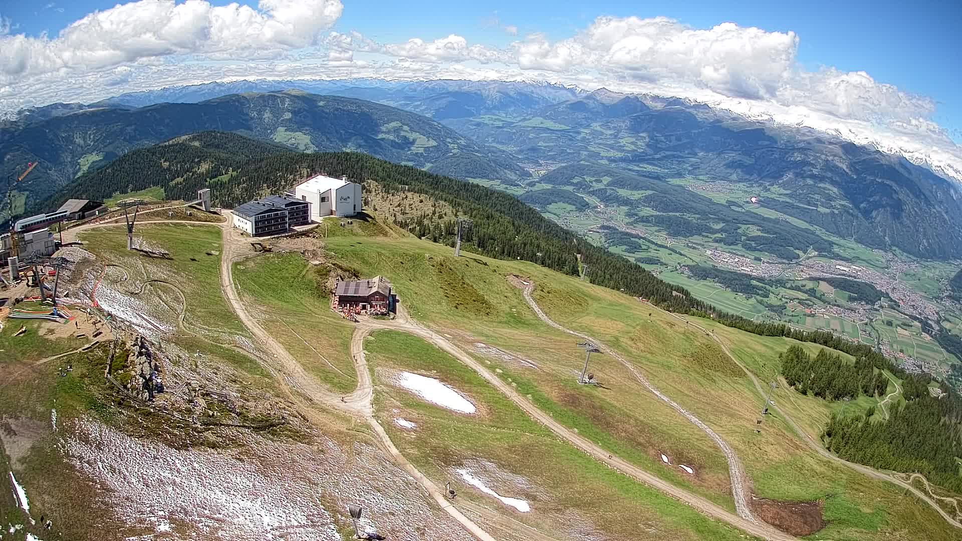Smučišče Kronplatz – vrh | pogled na Bruneck