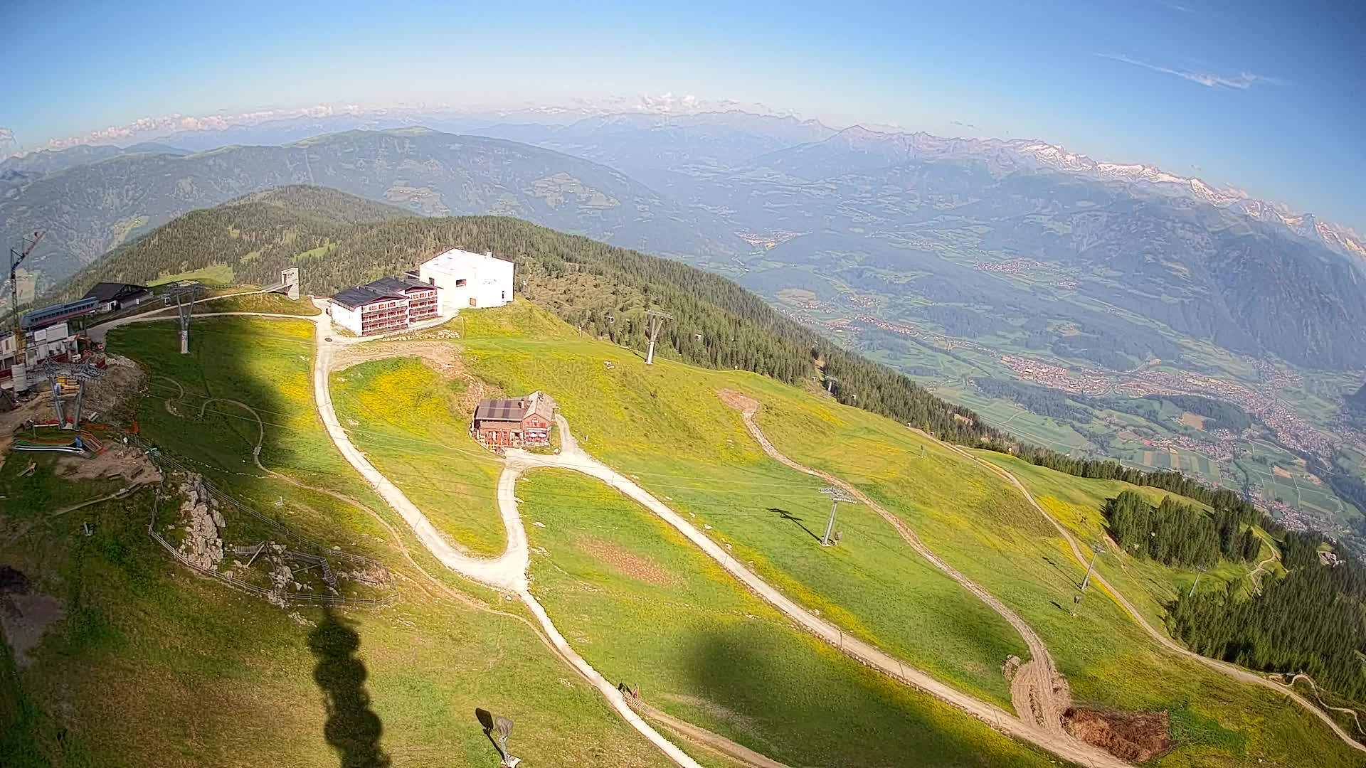 Smučišče Kronplatz – vrh | pogled na Bruneck