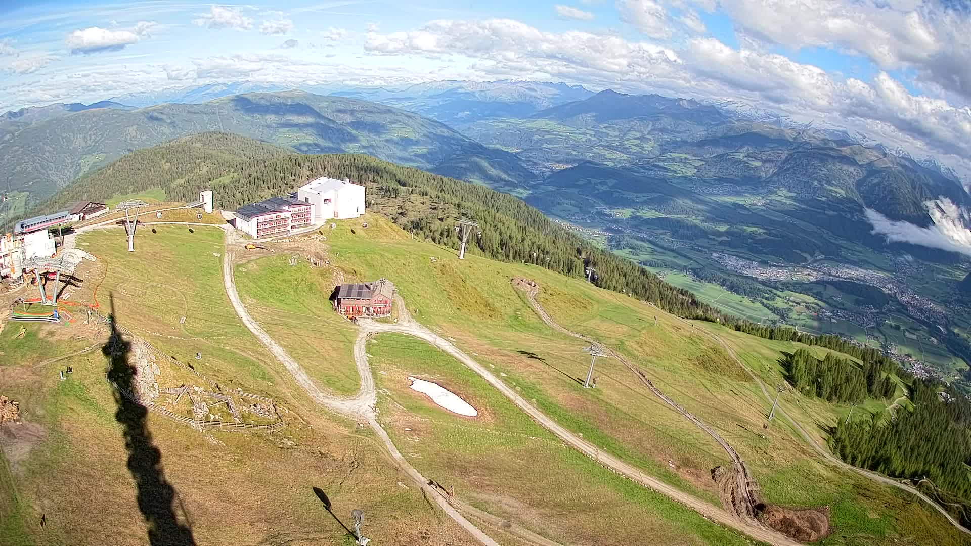 Smučišče Kronplatz – vrh | pogled na Bruneck