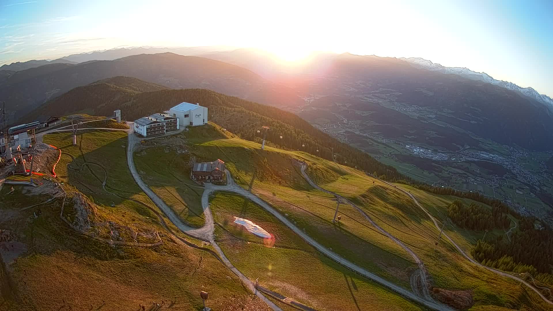 Smučišče Kronplatz – vrh | pogled na Bruneck