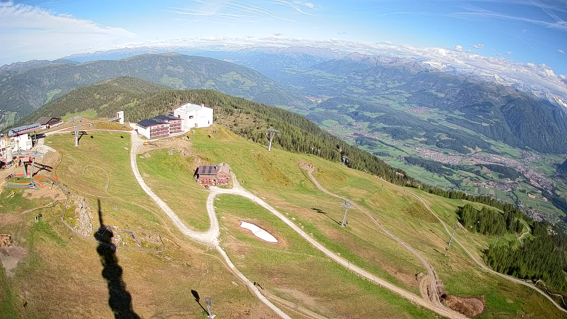 Smučišče Kronplatz – vrh | pogled na Bruneck