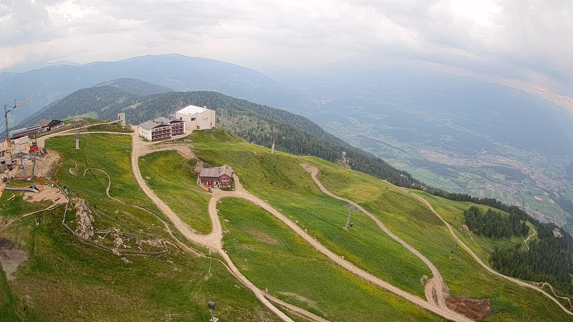 Skijalište Kronplatz – vrh | pogled na Bruneck