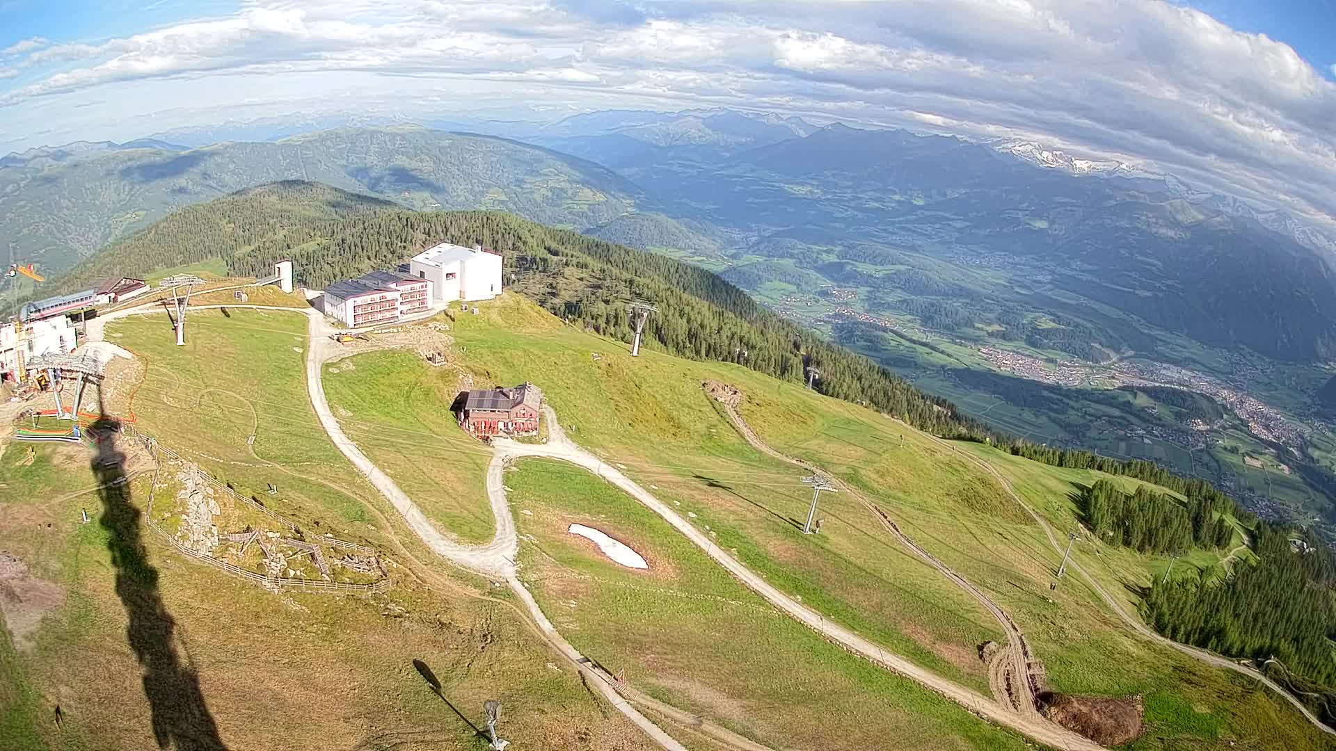 Smučišče Kronplatz – vrh | pogled na Bruneck