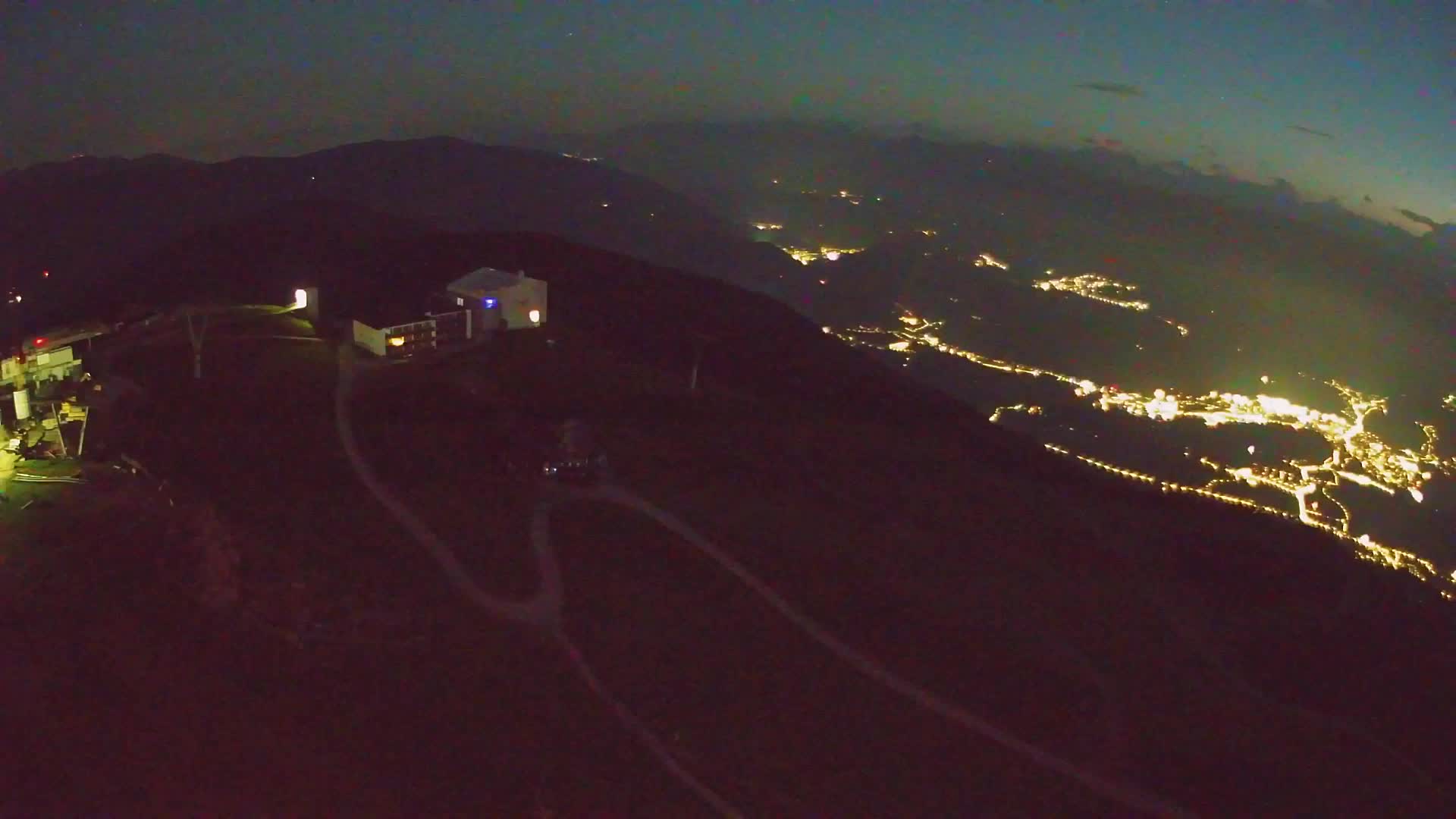 Kronplatz peak Ski resort | view to Bruneck