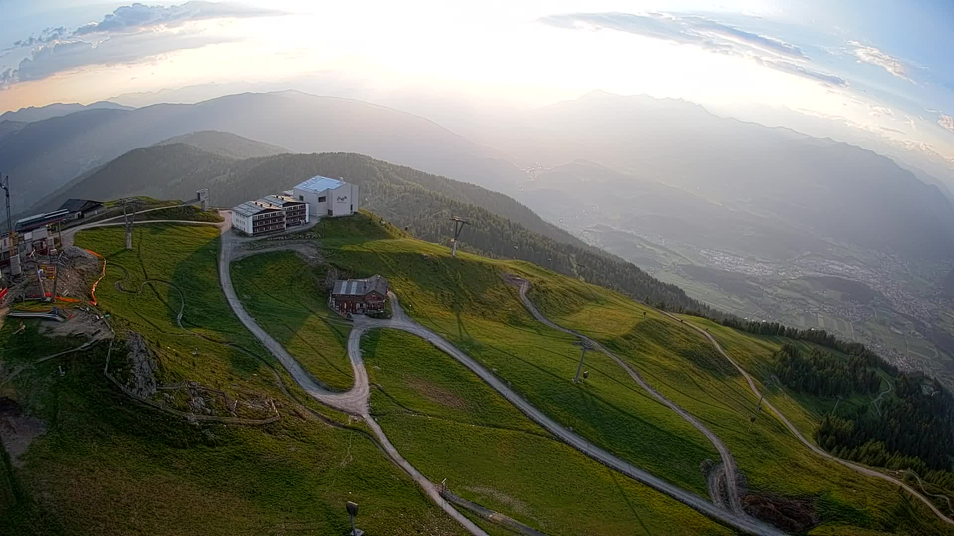 Smučišče Kronplatz – vrh | pogled na Bruneck