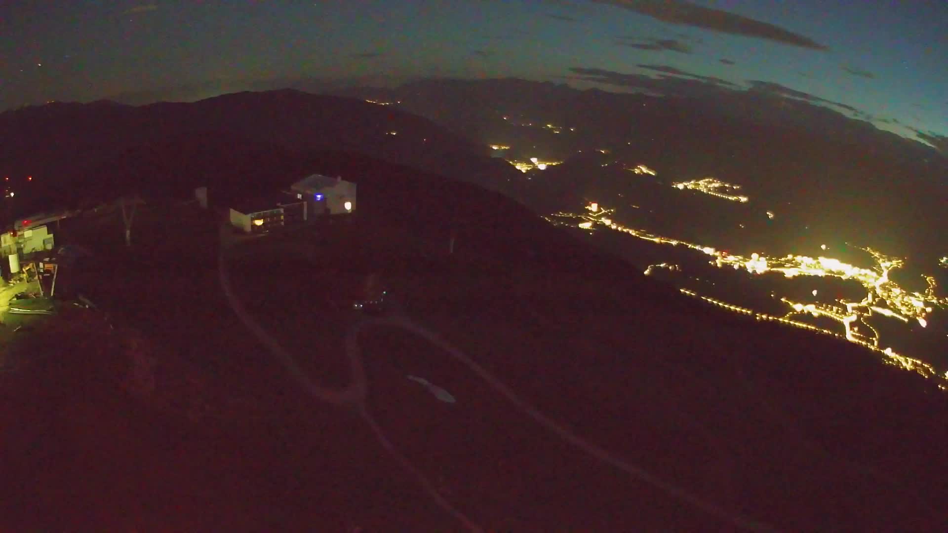 Kronplatz peak Ski resort | view to Bruneck