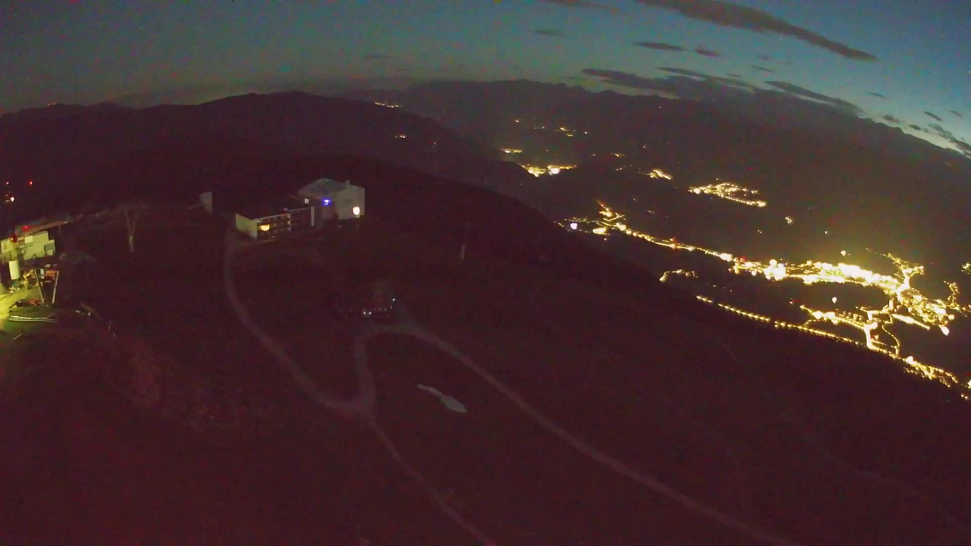 Kronplatz peak Ski resort | view to Bruneck