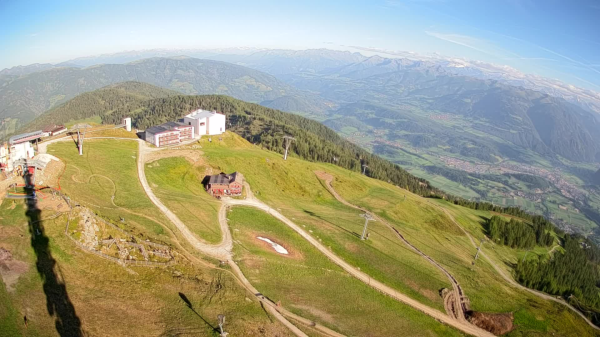 Smučišče Kronplatz – vrh | pogled na Bruneck