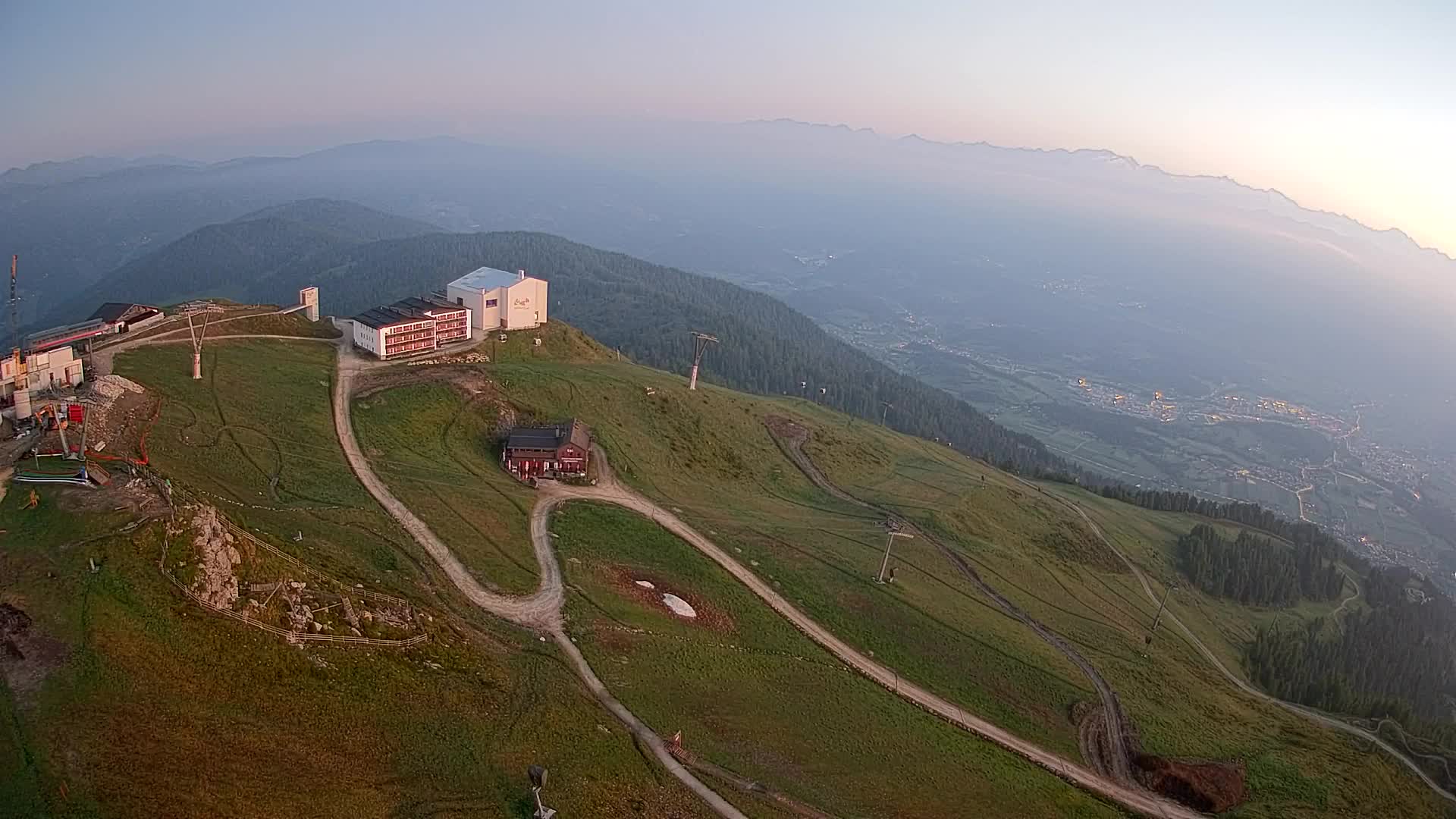 Smučišče Kronplatz – vrh | pogled na Bruneck