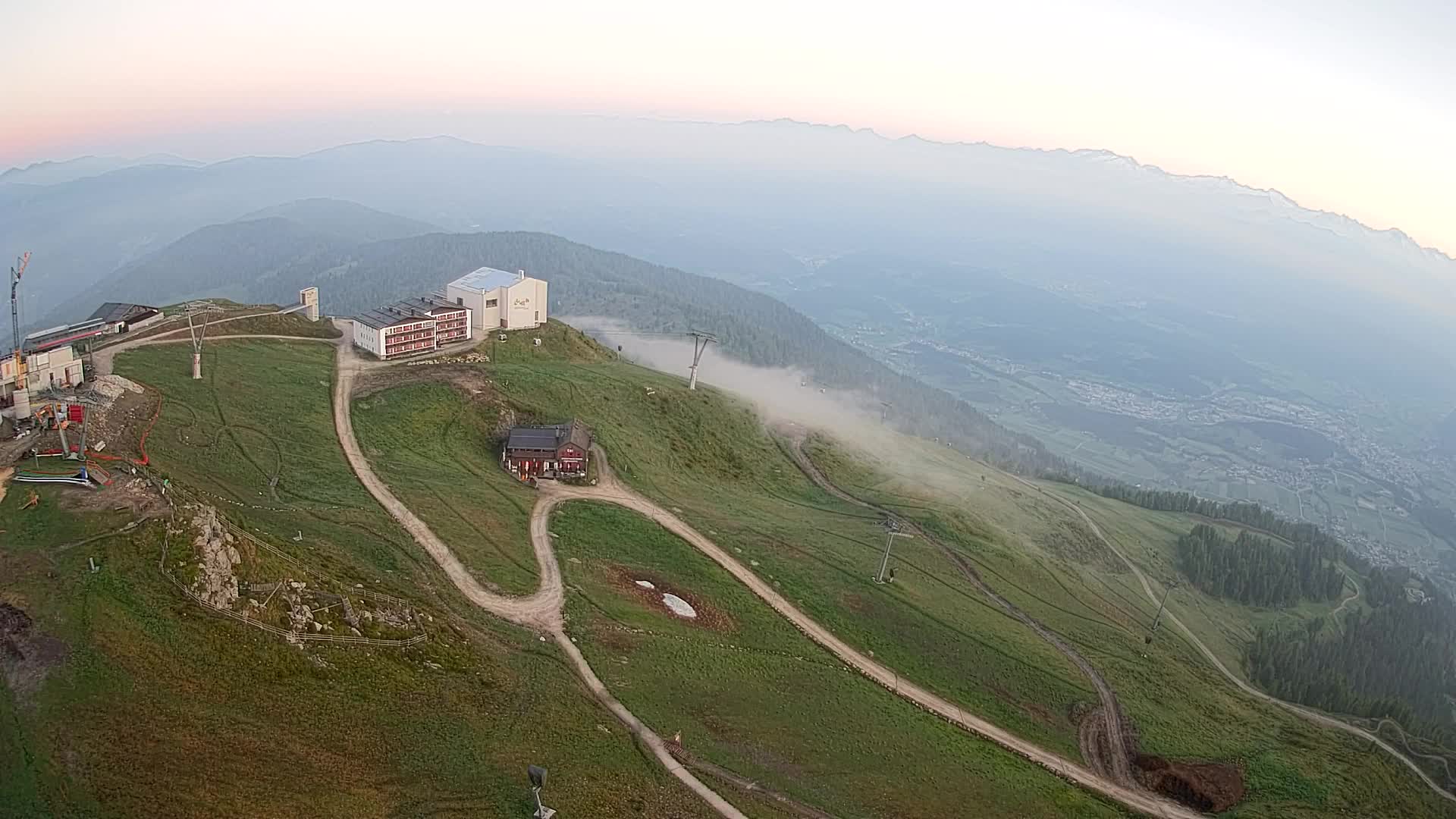 Smučišče Kronplatz – vrh | pogled na Bruneck