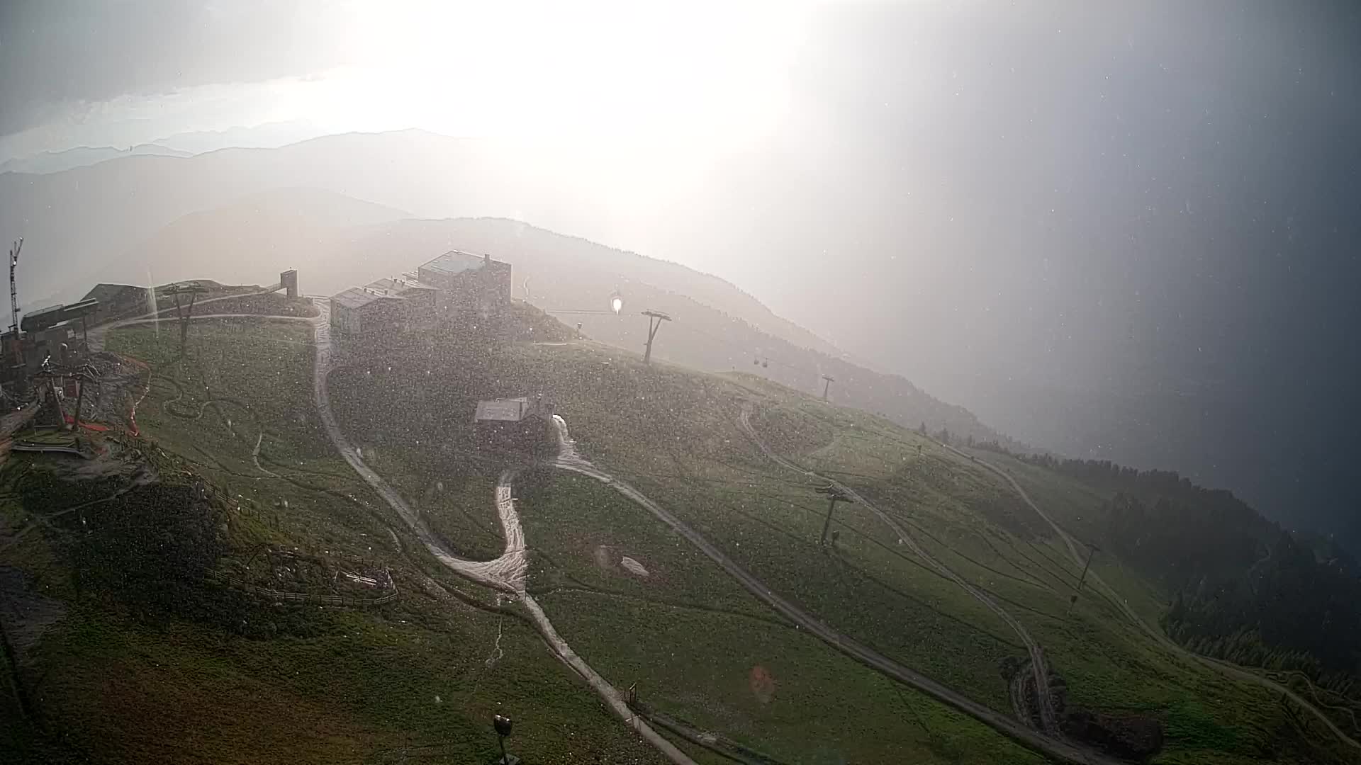 Kronplatz peak Ski resort | view to Bruneck