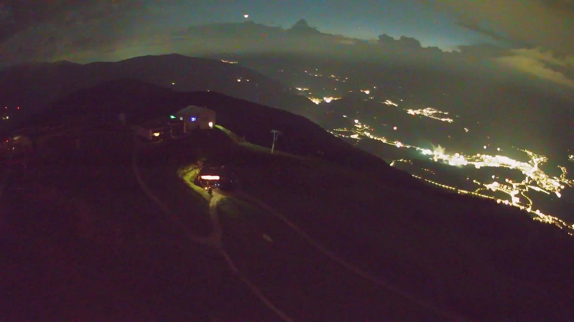 Kronplatz peak Ski resort | view to Bruneck
