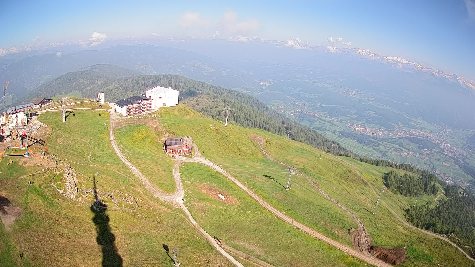 Smučišče Kronplatz – vrh | pogled na Bruneck