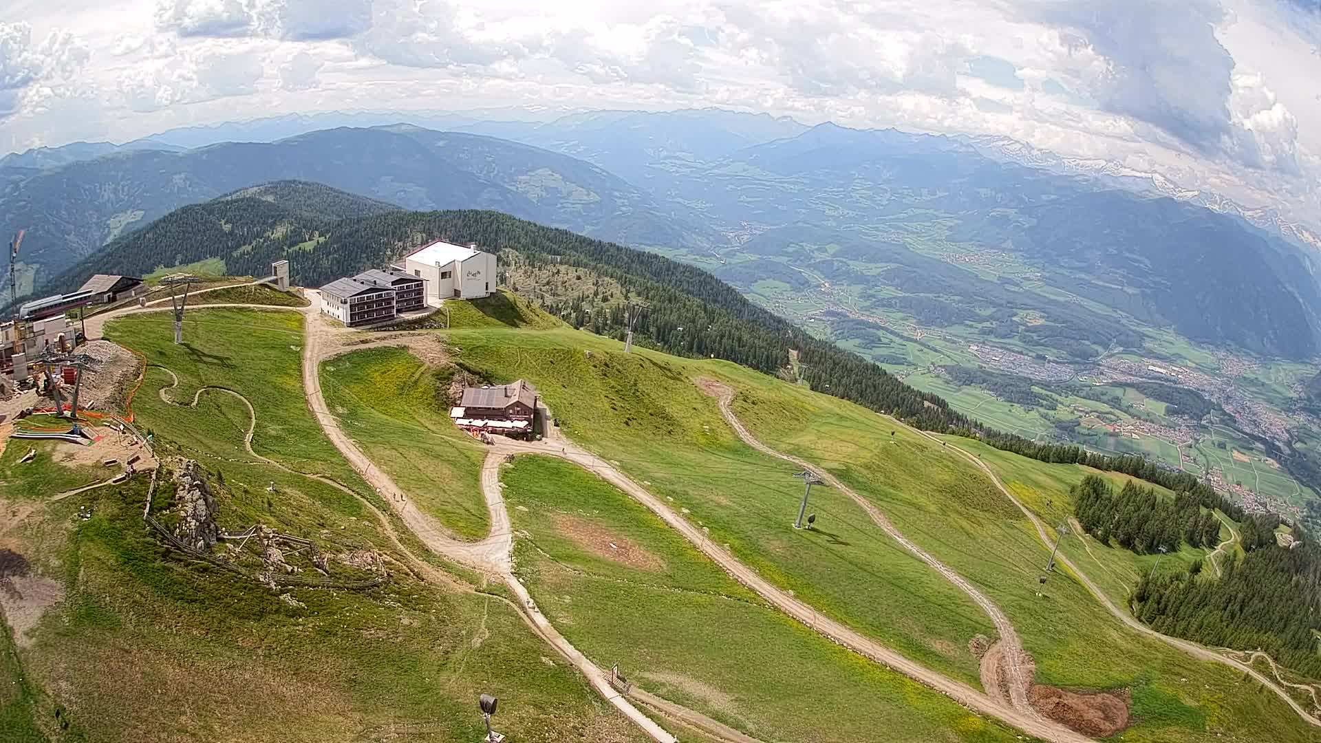 Skijalište Kronplatz – vrh | pogled na Bruneck
