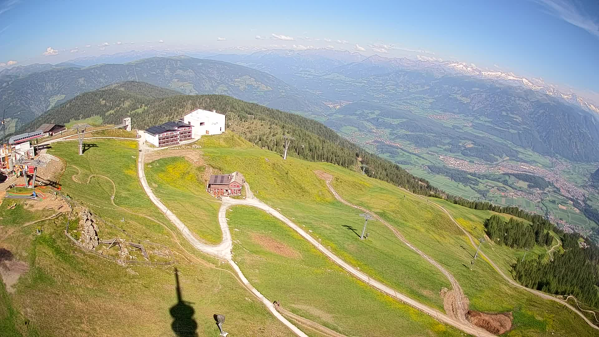 Smučišče Kronplatz – vrh | pogled na Bruneck