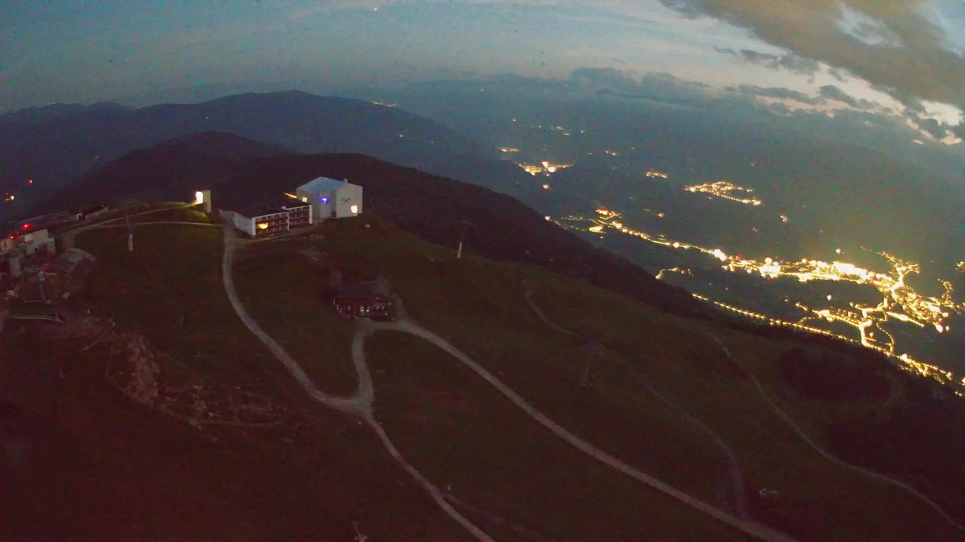 Kronplatz peak Ski resort | view to Bruneck