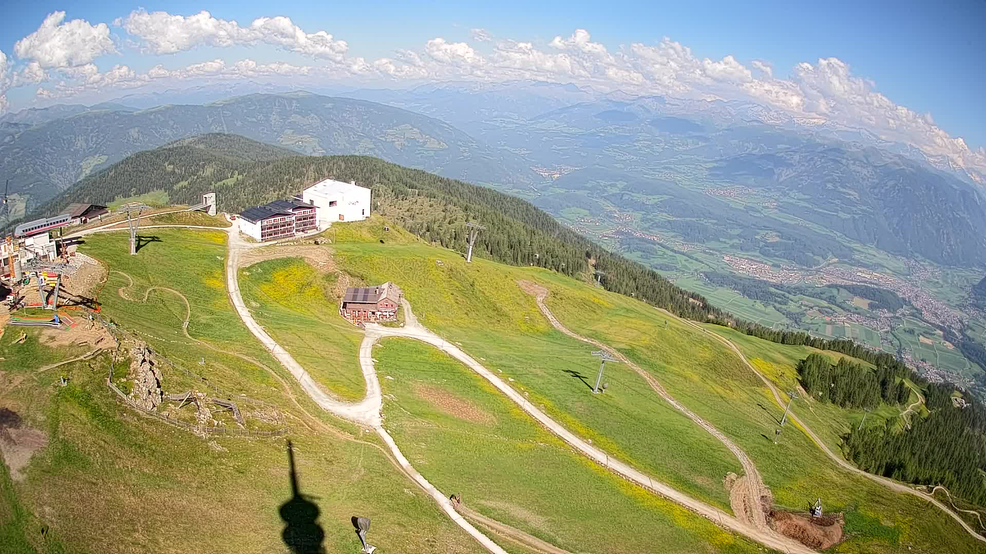 Smučišče Kronplatz – vrh | pogled na Bruneck