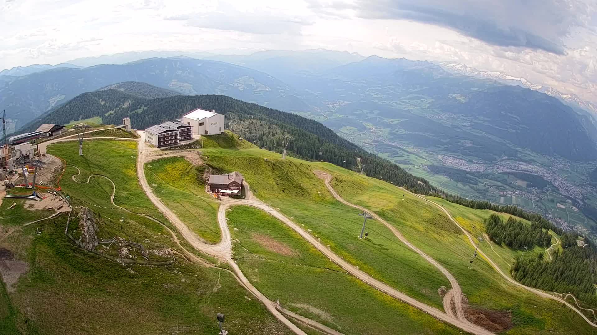 Skijalište Kronplatz – vrh | pogled na Bruneck