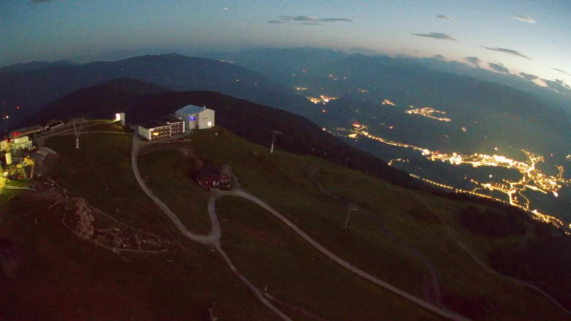 Kronplatz peak Ski resort | view to Bruneck