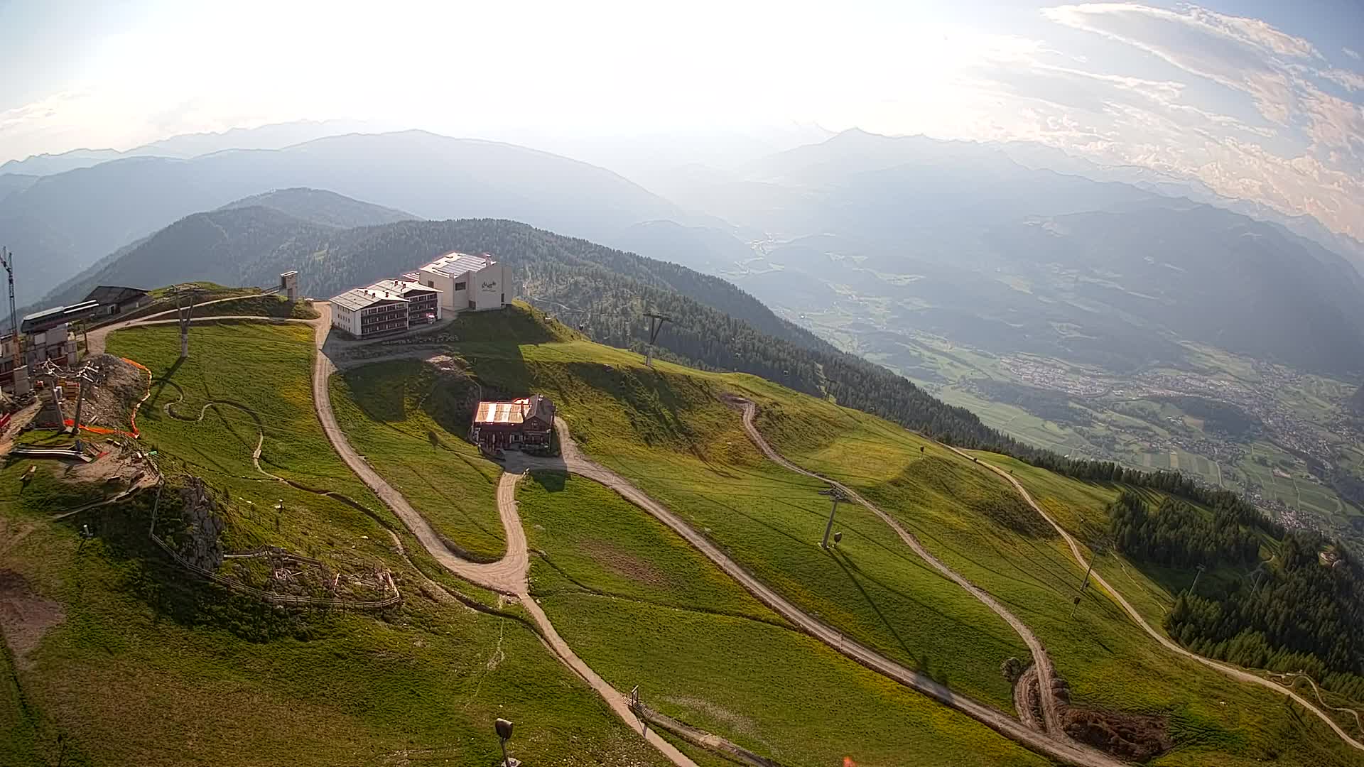 Smučišče Kronplatz – vrh | pogled na Bruneck