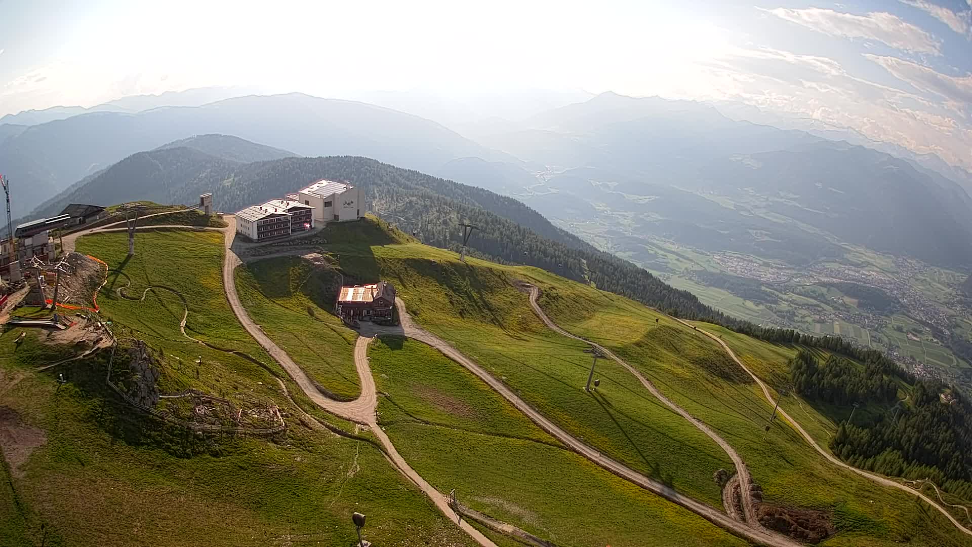 Smučišče Kronplatz – vrh | pogled na Bruneck