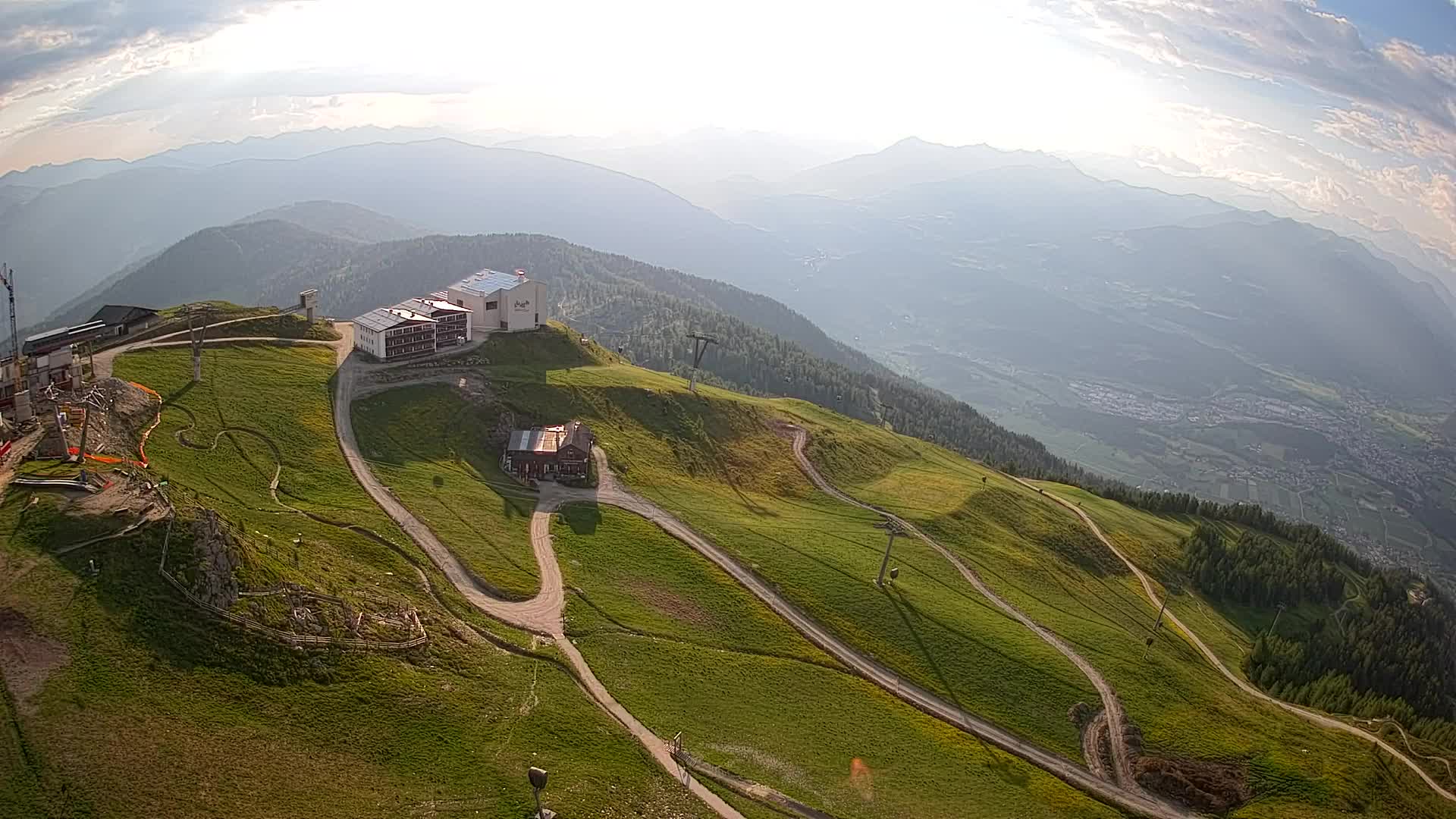 Smučišče Kronplatz – vrh | pogled na Bruneck