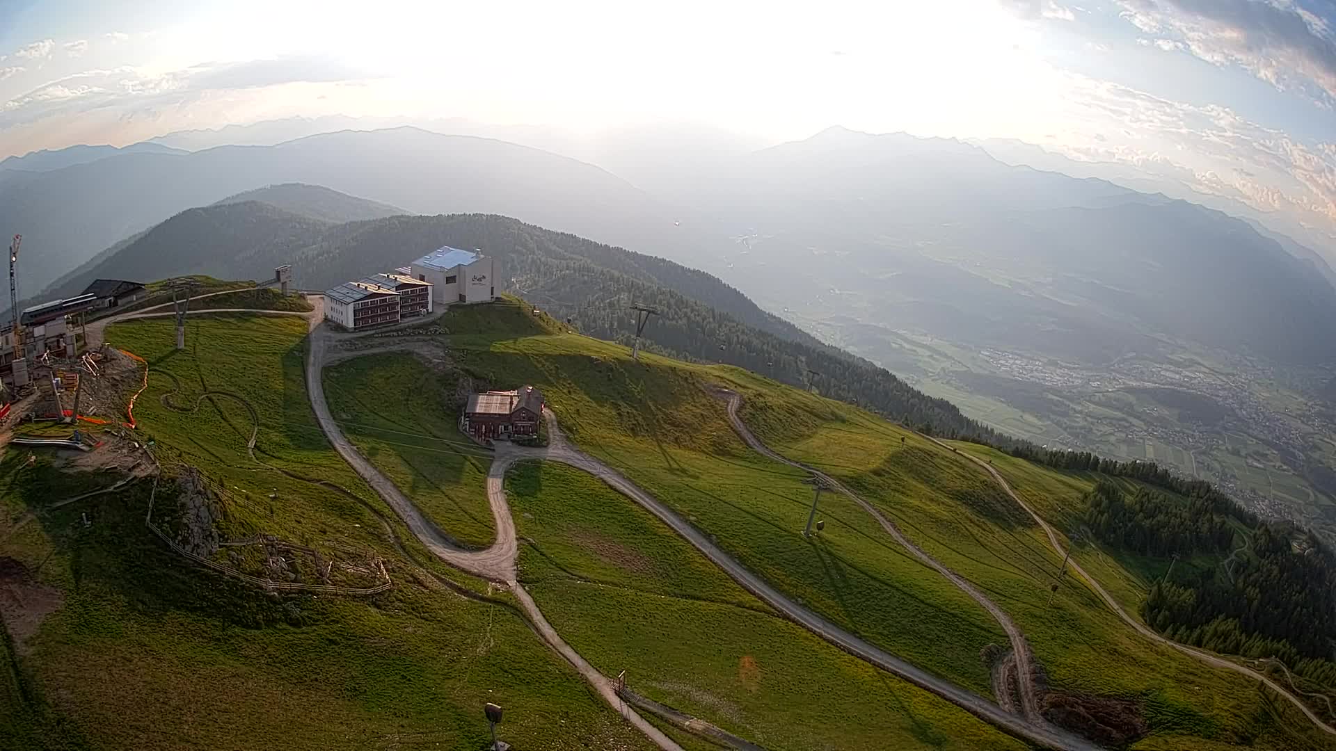 Smučišče Kronplatz – vrh | pogled na Bruneck