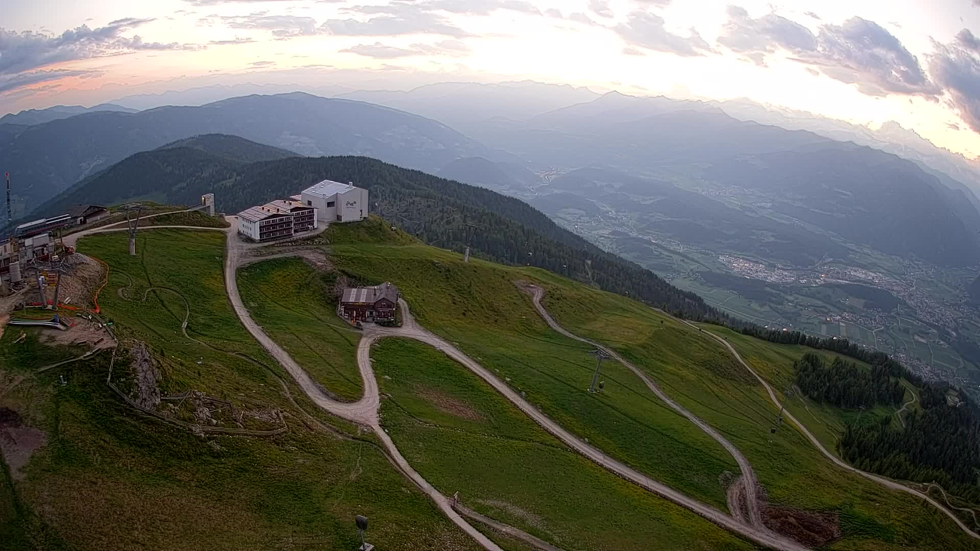 Smučišče Kronplatz – vrh | pogled na Bruneck