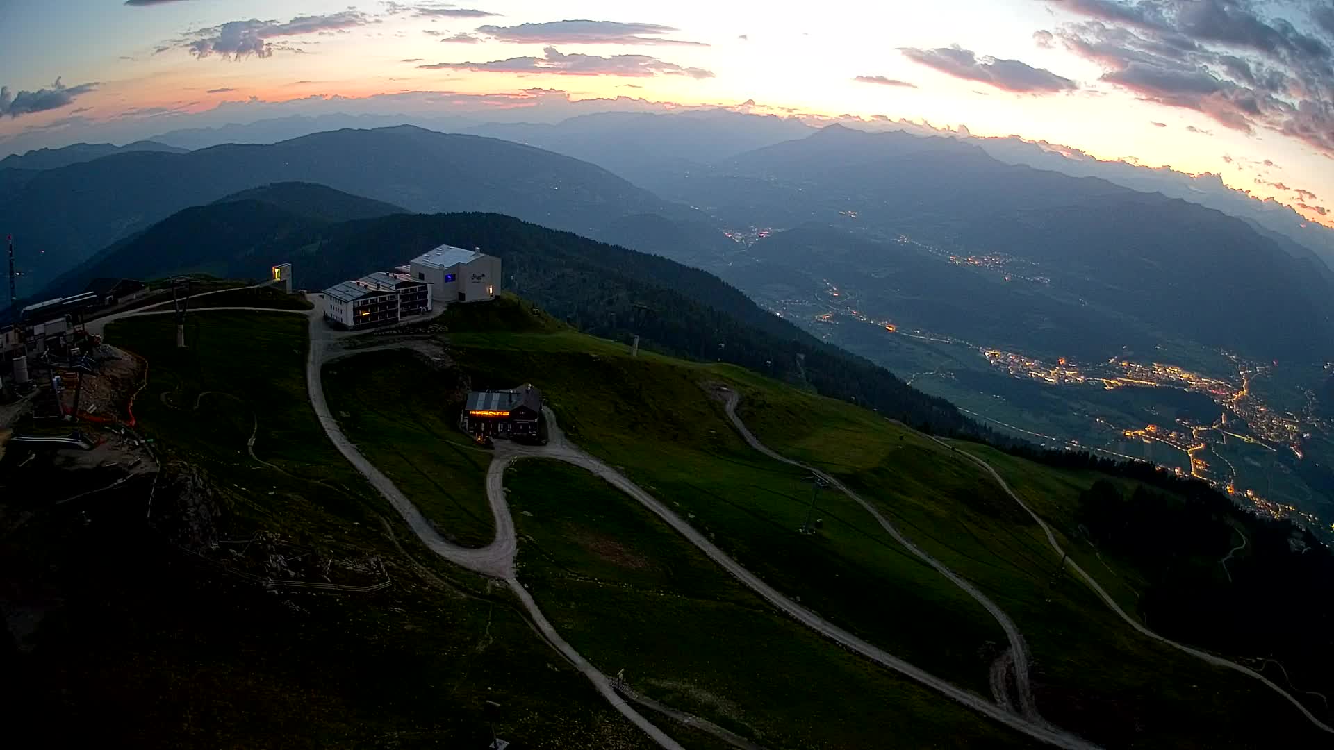 Smučišče Kronplatz – vrh | pogled na Bruneck